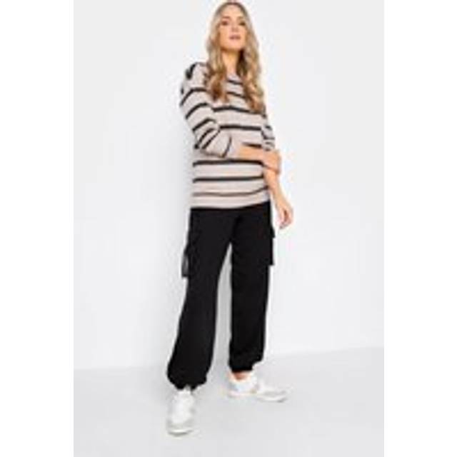 Lts Tall Black Cargo Joggers Ex Long > 8 Lts | Tall Women's Joggers - Ex Long 8
