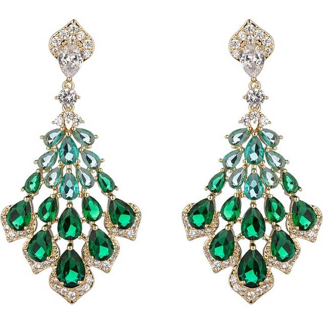 Eye Candy La Cz Florence Statement Earrings