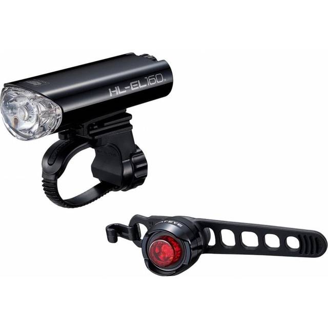 Cateye Lights - El-160 / Orb Bike Light Set