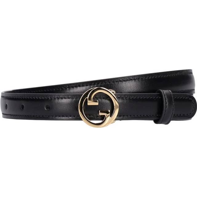 Gucci - Blondie Leather Belt - Black - 65