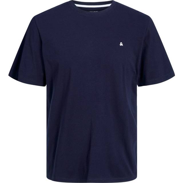 Jack & Jones Paulos Logo T-Shirt - Navy Navy Blazer - JACK & JONES - Size: 2XL(53)