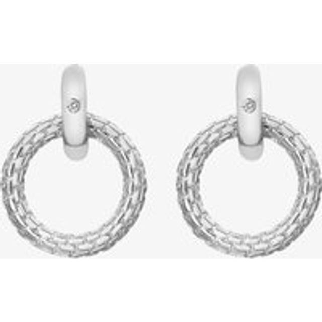 Hot Diamonds Silver Woven Earrings