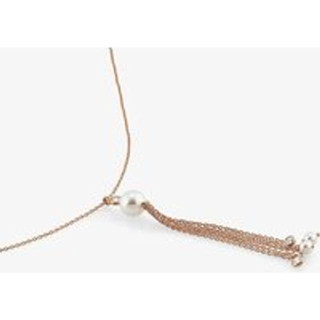 Nomination Bella Rose Gold Pearl Tassel Necklace 142661/011