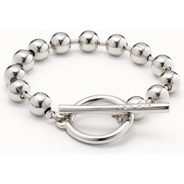 On / Off Silver Metal Bracelet / Size S