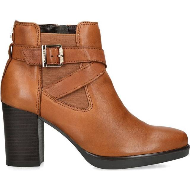 Carvela Silver 2 Leather Ankle Boots