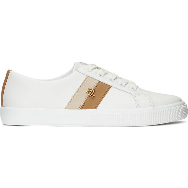 Lauren Ralph Lauren  Shoes (Trainers) JANSON II-SNEAKERS-LOW TOP LACE  - 6 - White - 6