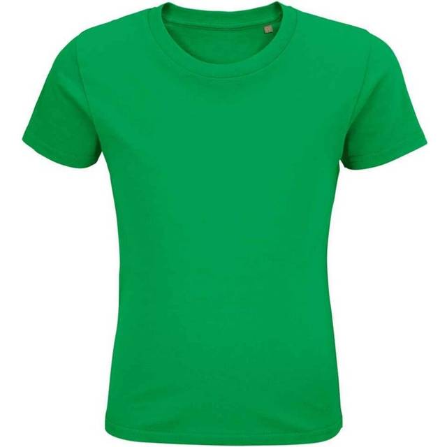 (12 Years, Kelly Green) SOLS Childrens/Kids Pioneer Organic T-Shirt