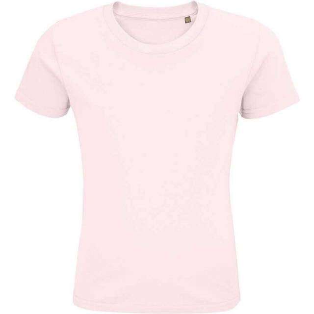 (6 Years, Pale Pink) SOLS Childrens/Kids Pioneer Organic T-Shirt
