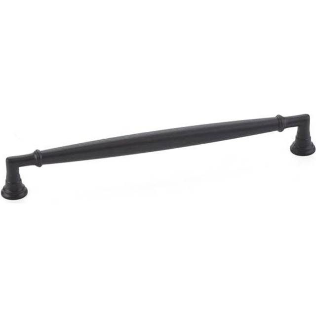 Emtek 86478US19 8 in. Center to Center Westwood Cabinet Pull, Flat Black