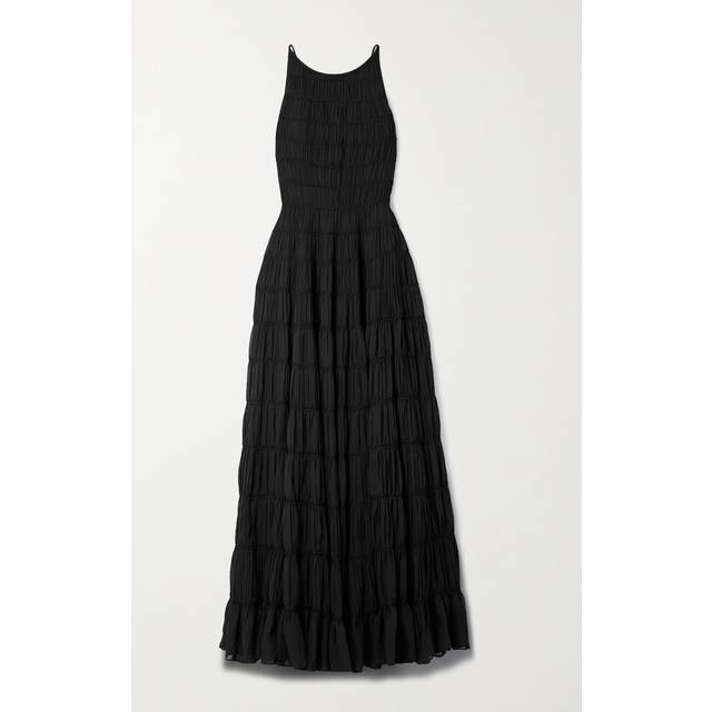 Aje - Energy Satin-trimmed Wrap-effect Linen-blend Mini Dress - Black - UK 6