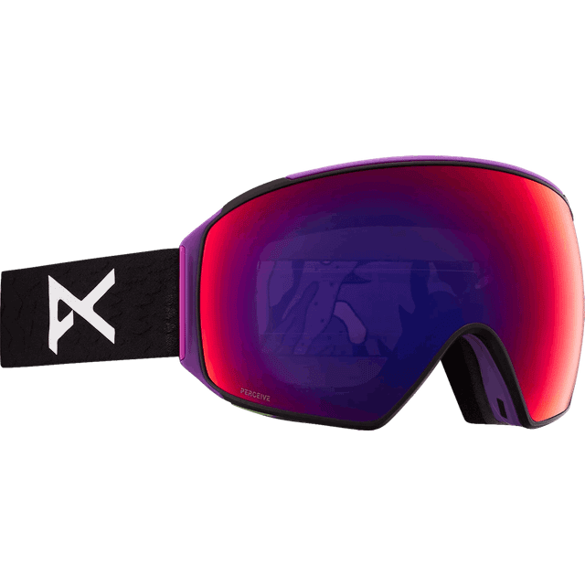 Anon M4 Toric, Ski/Snowboard Goggles + MFI Face Mask, M/L Black Frame