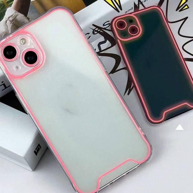 SHEIN Apple 1pc Unique Luminous Clear Phone Case Full Protection Soft Phone Cover 360 Degree Full Protection Compatible With Iphone 16 11 12 13 14 Pro Max 1
