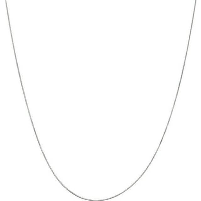 Quality Gold 18LP20-20 18K White Gold Leslies 0.5 mm 20 in. Box Chain