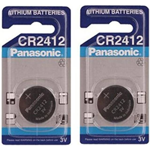 Panasonic CR2412 Non Rechargeable Battery â Non Rechargeable Batteries Stainless Steel Lithium Coin Cell