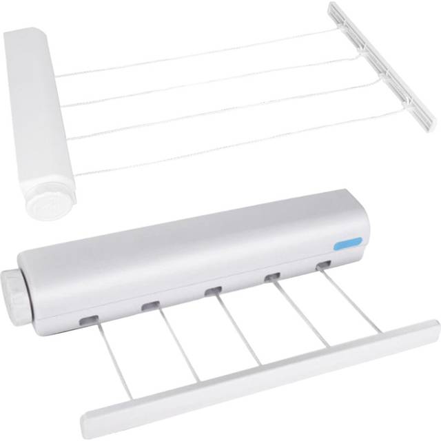 Automatic Clothesline Laundry Drying Rack Clothing Towel er Washing Line Rope Household Bathroom Clothes Dryer Accessory