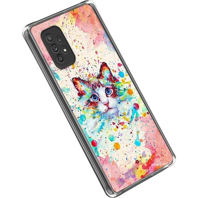 Samsung Galaxy A23 / A23 (5G) Fleksibelt Cover i TPU Plast - Sød Kat