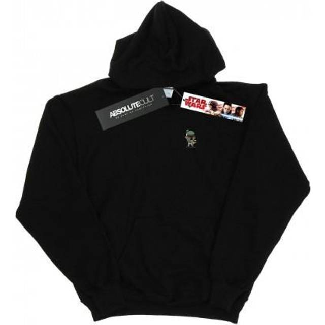 Boba Fett Chest Print Hoodie - White - 12-13 Years