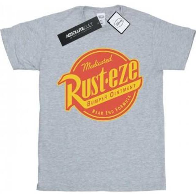 Cars Rust-Eze Logo Cotton T-Shirt - Grey - 9 Years