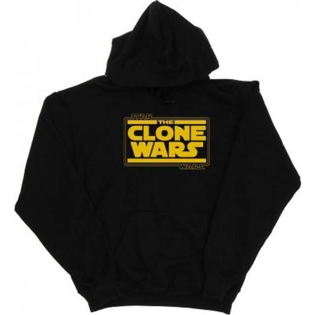 Clone Wars Logo Hoodie - Black - 5-6 Years