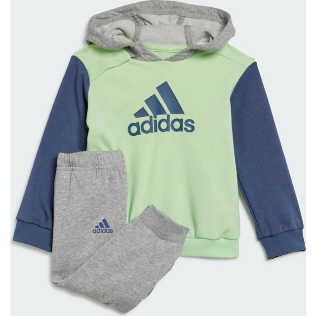 adidas Boys Boy's Infants Colourblock Jogger Set in Multi colour - Multicolour Cotton - Size 6-9M