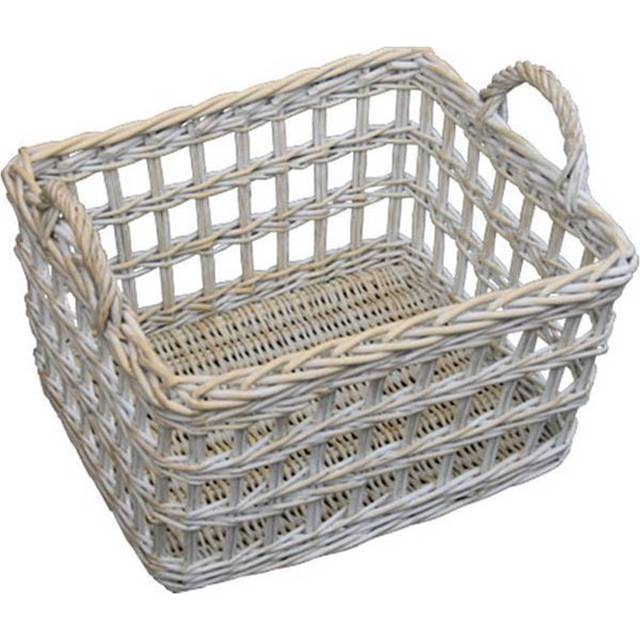Provence Open Weave Wicker Utility Basket