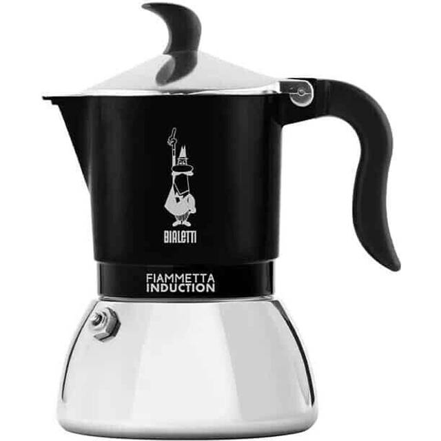 Bialetti FIAMMETTA Ind. 2CUPS Svart