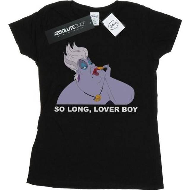 The Little Mermaid Ursula So Long Cotton T-Shirt - Black