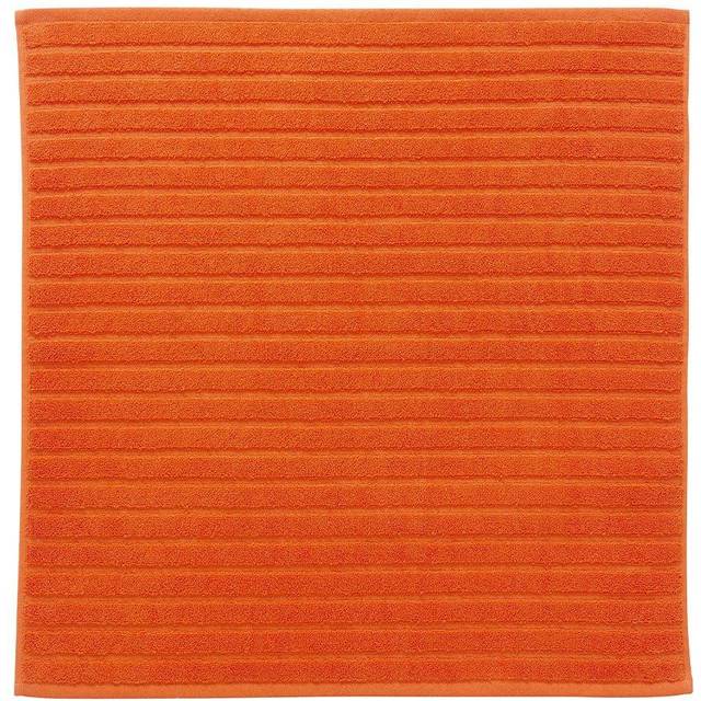 'Prism' Luxury 100% Turkish Cotton Bath Mats - Orange - One Size