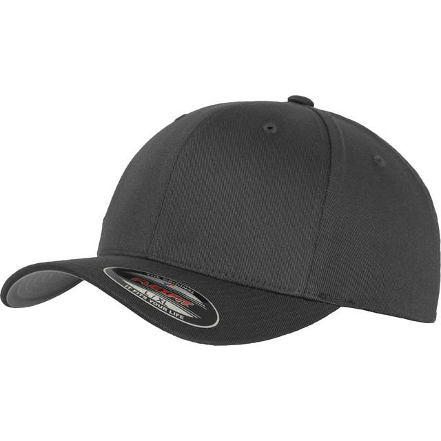 (LXL, Dark Navy) Yupoong Mens Flexfit Fitted Baseball Cap
