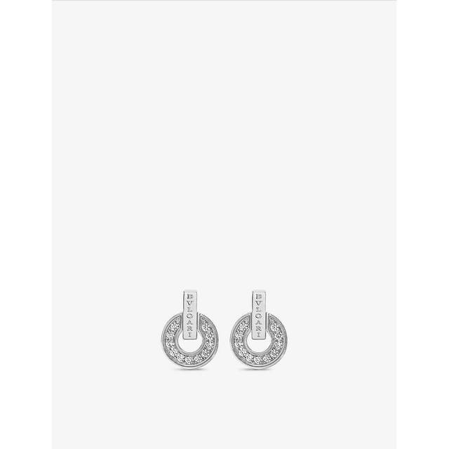 White Gold and Diamond Bvlgari Bvlgari Earrings - One size