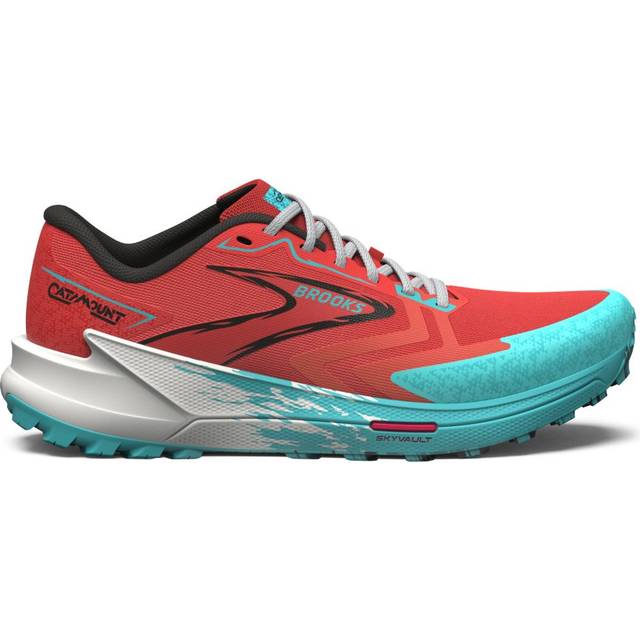 BROOKS Catamount 3 Damsneakers 41 EU, Diva rosa blåfisk svart, 41 EU