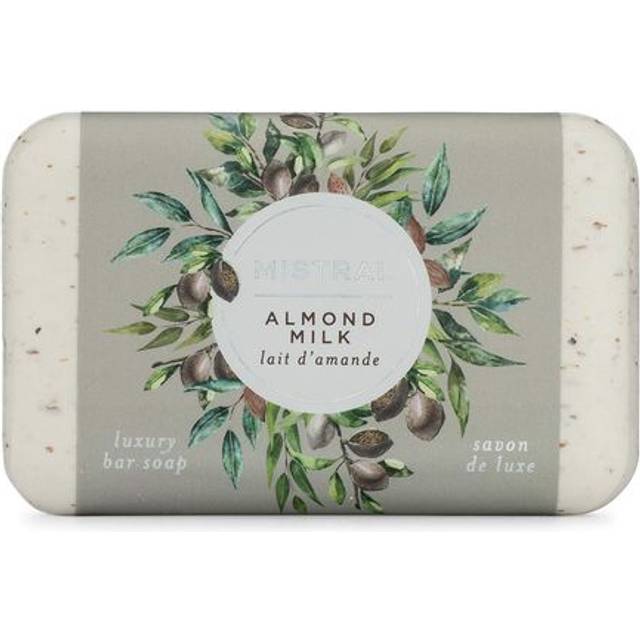 Mistral Classic Organic Bar Soap Almond Milk 2 Bars