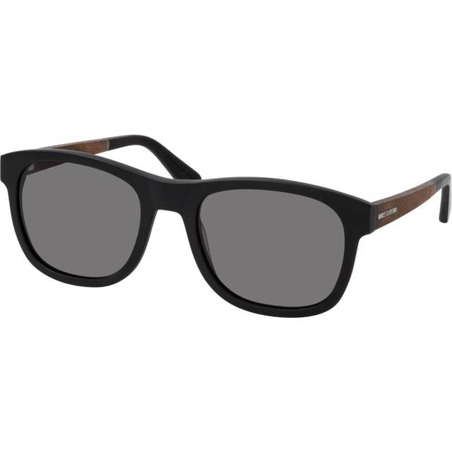 WOOD FELLAS Mirror 11719 6986, SQUARE Sunglasses, MALE, available with prescription - Black