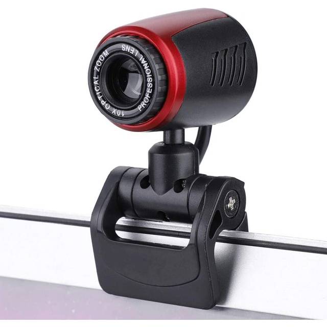 Topiky USB 2.0 Web Webcam Camera, 0.3 MP HD Desktop/Clip-on Computer PC Laptop Webcam with MIC,for Yahoo for Skype for MSN,Manual Focus
