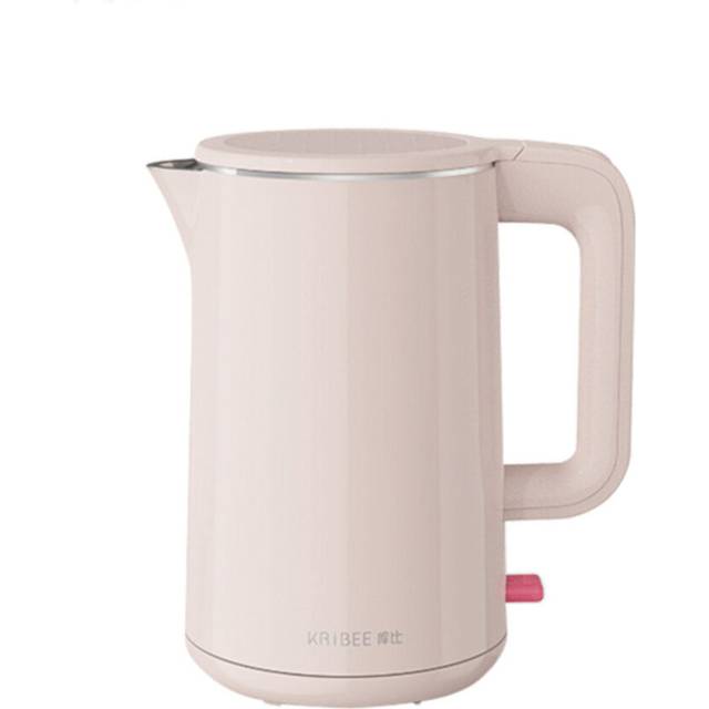 (Pink) Electric Water Kettle 1800W 1.5L Auto-Off Instant Heating 304 Stainless Steel Electric Kettle