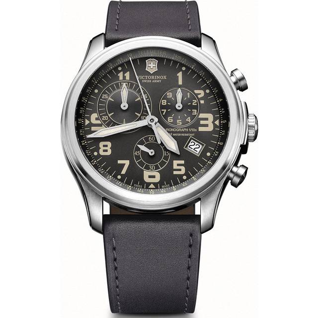 Victorinox Swiss Army Watch Infantry Vintage Quartz Chronograph - Black