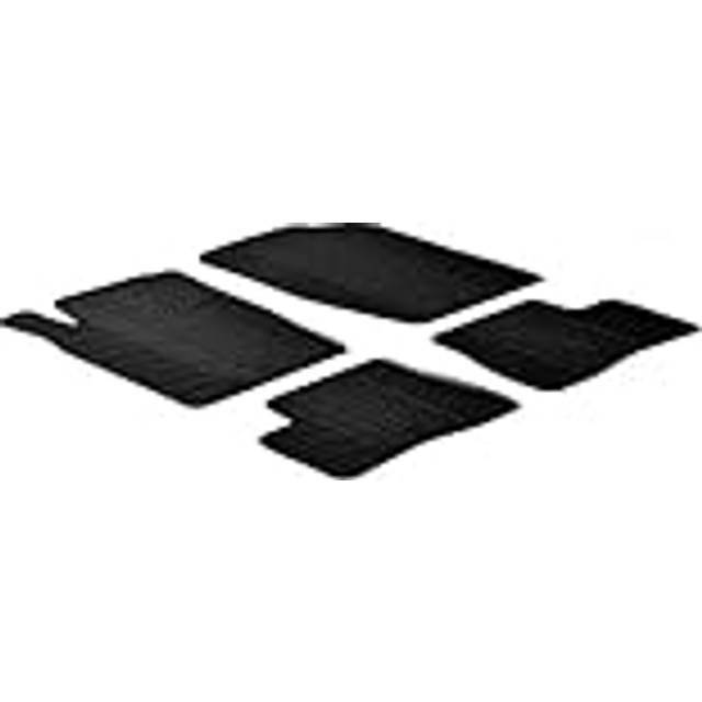 Gummimattor, kupé Peugeot 206 3/5 doors/SW/ + 1998- (T profil 4-delar) - Peugeot - 206