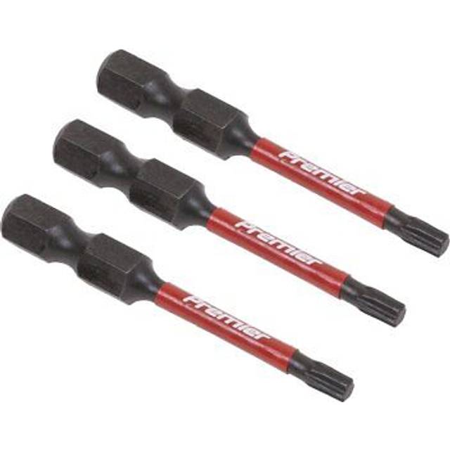 Sealey AK8241 TRX-Star* T15 Impact Power Tool Bits 50mm - 3pc
