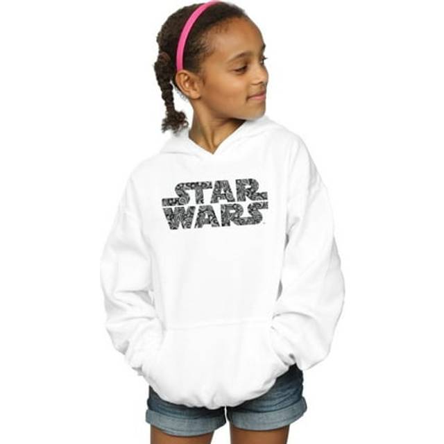 Paisley Logo Hoodie - White - 12-13 Years