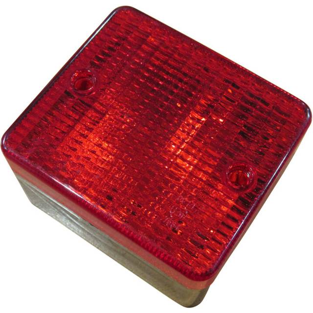 Rear Fog Light (12V Trailer Towing Tail Lamp Universal Auxillary Red)