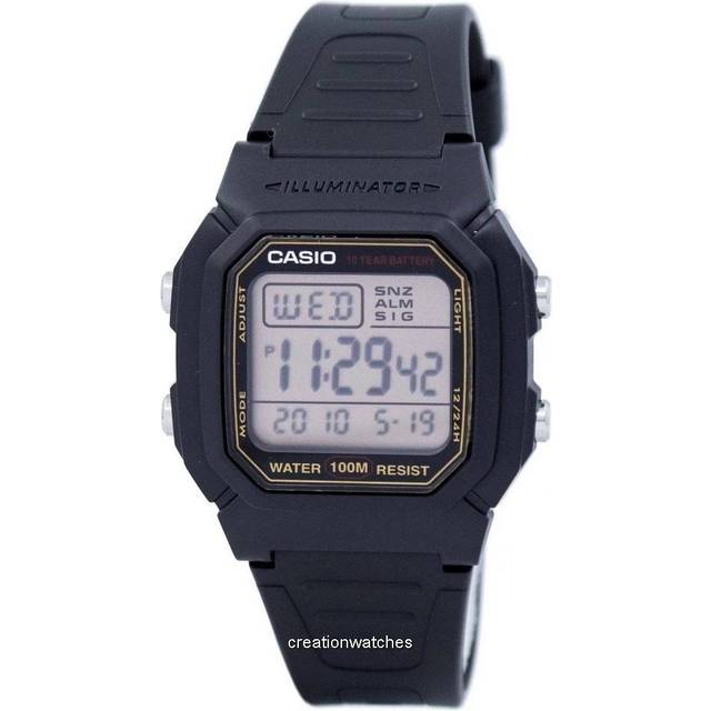 Casio Digital Alarm Illuminator W-800HG-9AVDF W-800HG-9AV Men&#39;s Watch