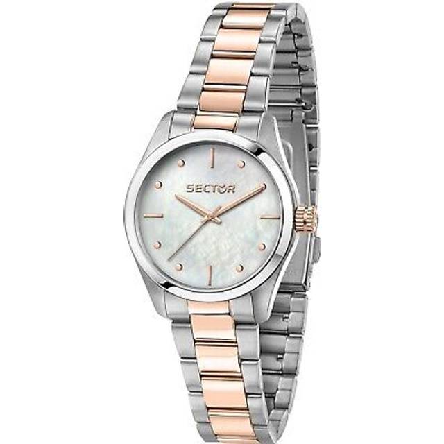 Sector 270 Just Time Two Tone Stainless Steel Silver Dial Quartz R3253578508 Women's Watch