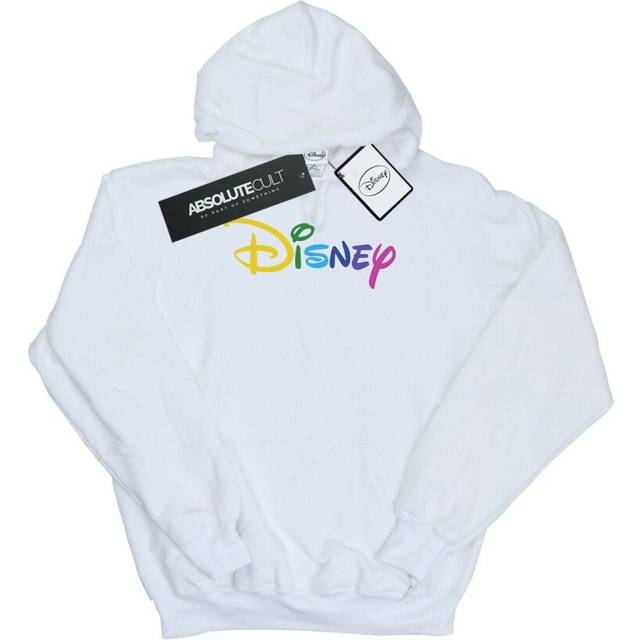 Disney Womens/Ladies Donald Duck Letters Hoodie XL white