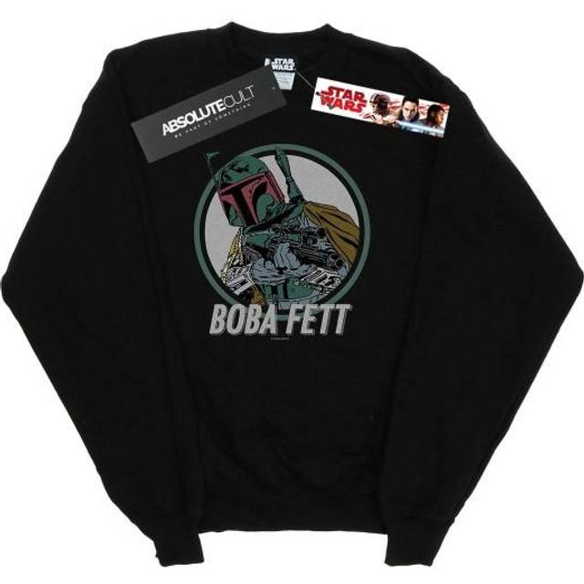 Boba Fett Fired Up Sweatshirt - Black - XL
