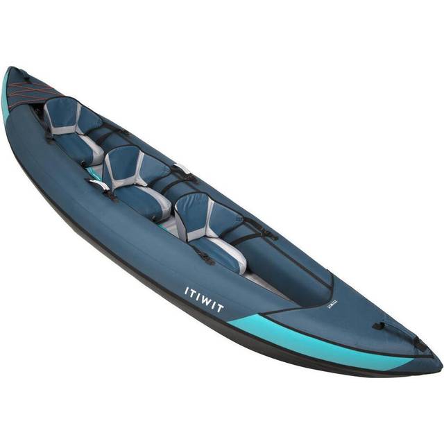 Decathlon Inflatable Touring Kayak 2-3 Person - Blue - One Size