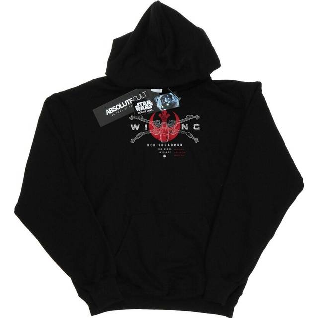 Rogue One X-Wing Red Squadron Hoodie - Black - XXL