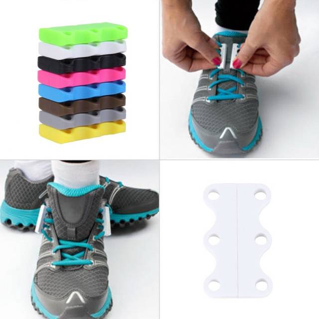 Magnetic Casual Sneaker Strap No-Tie Shoelace Shoe Buckles Closure Buckle