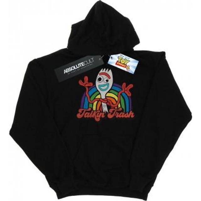 Disney Womens/Ladies Toy Story 4 Forky Talkin´ Trash Hoodie M vit