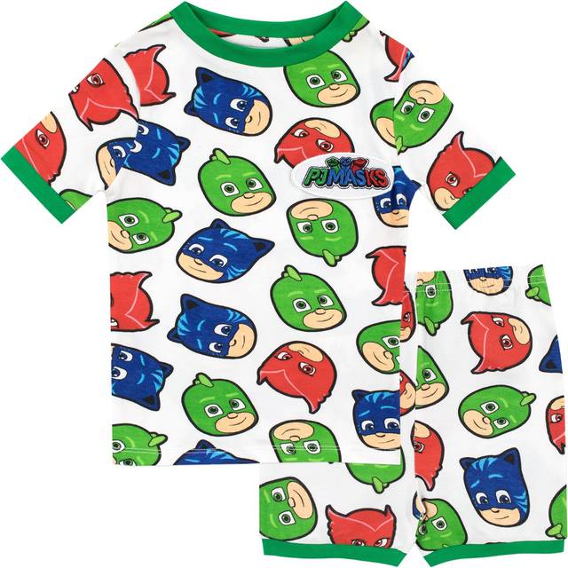 All Over Print Short Snuggle Fit Pyjamas - Multi - 9-10 Years
