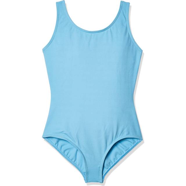 Capezio Big Girls Tank Leotard  Light Blue  L 12-14